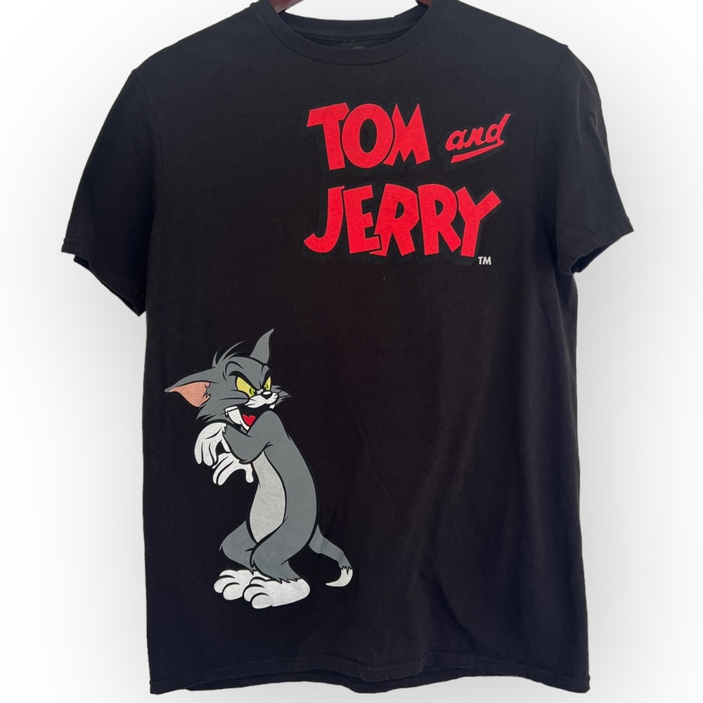 Tom and Jerry | Retro Vintage Men's Graphic Tee Size Small